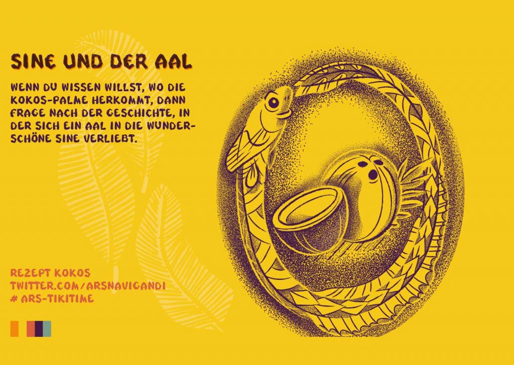 Illustration aus dem Kulinarischen Kalendarium »Tiki Time«