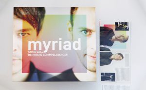 Covergestaltung für »myriad« von Chris Gall und Bernhard Schimpelsberger