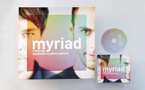 Covergestaltung für »myriad« von Chris Gall und Bernhard Schimpelsberger