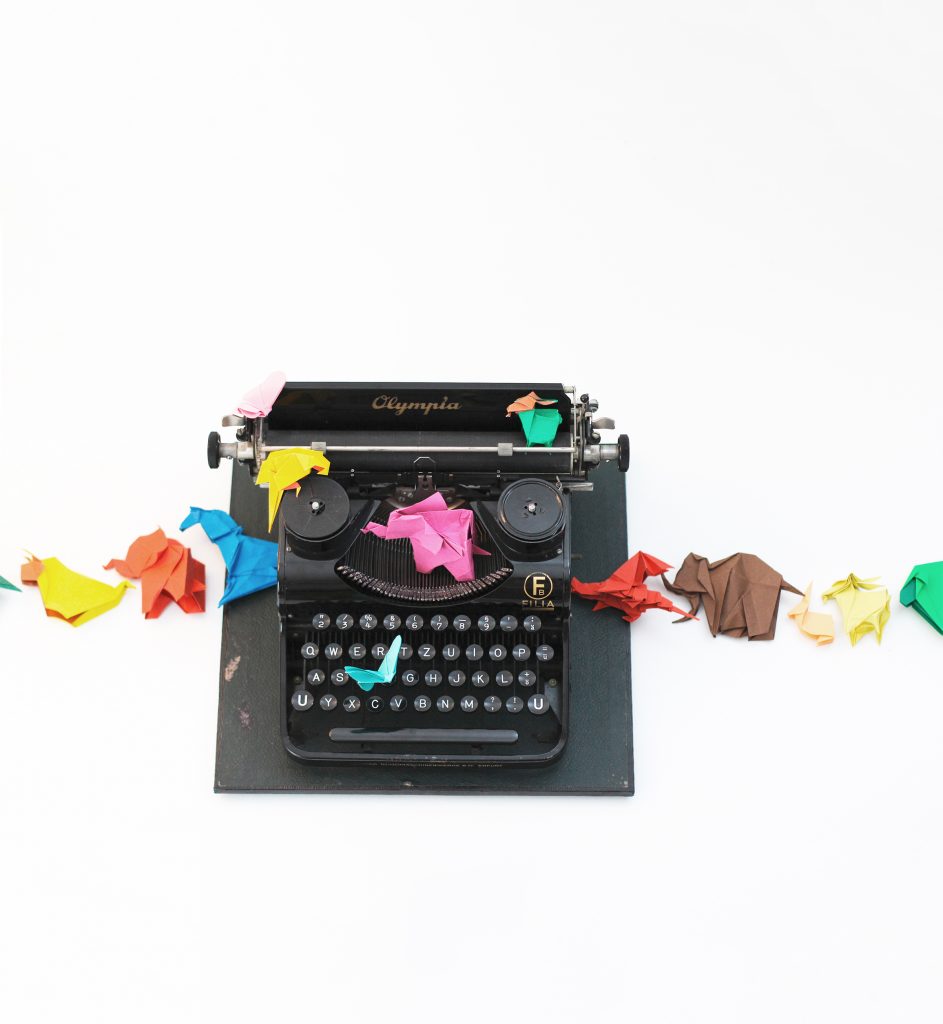 Origami Typewriter