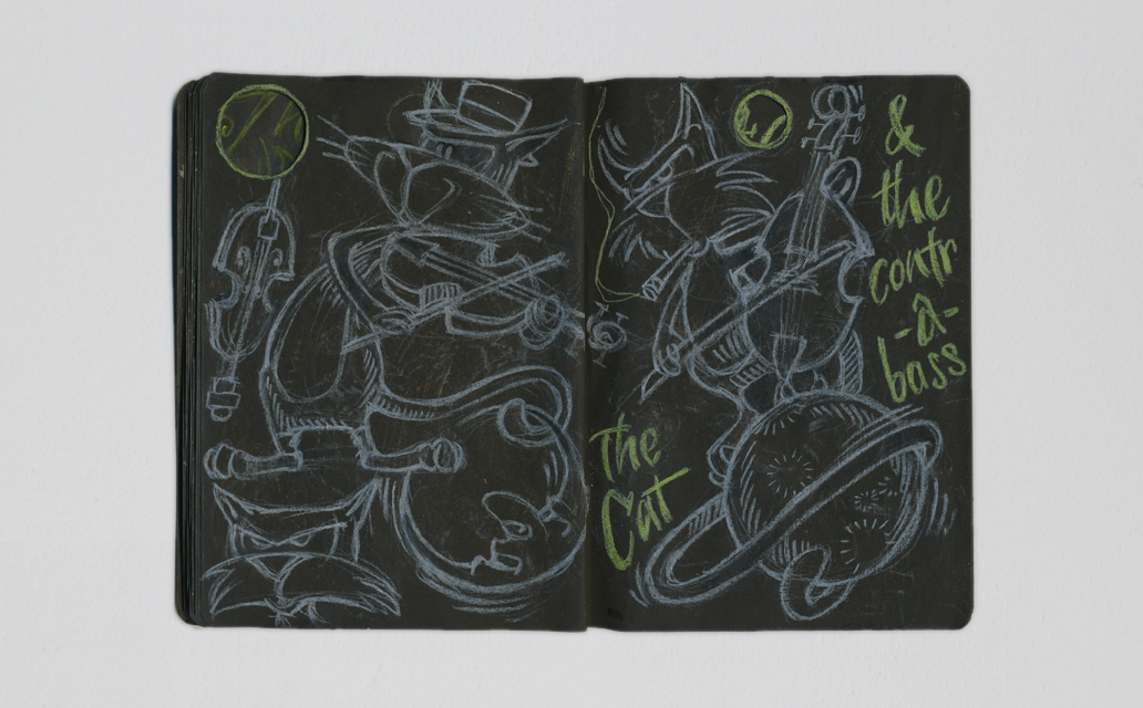 Sketchbook Project: Hey Diddle, diddle