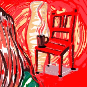 Speedpainting eines Live-Stream Konzerts