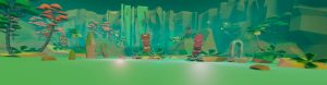 3D Szenerie Tiki Trail