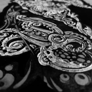 Linolschnitt und Druck