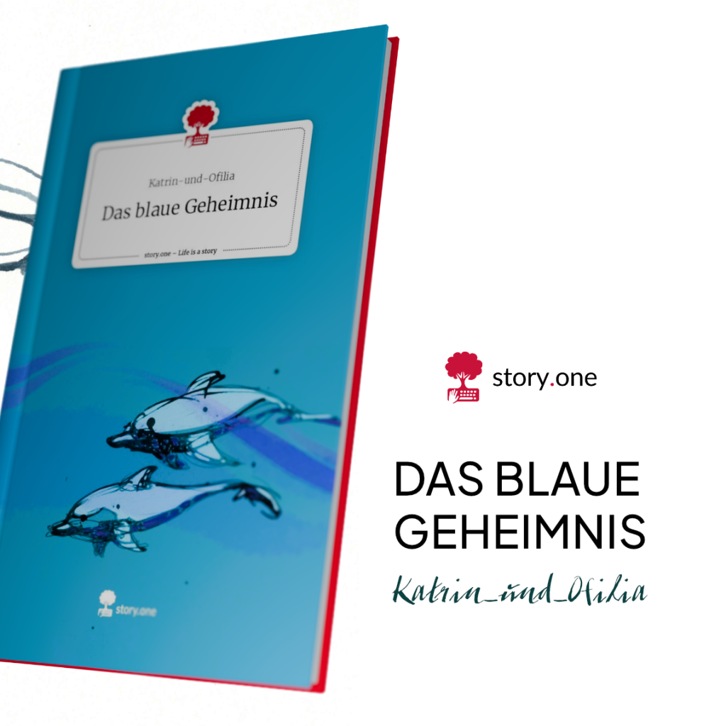 »Das blaue Geheimnis« 
Ein träumerisches Buch, in dem wir die Farbe Blau feiern – zwischen Himmel und Wasser.