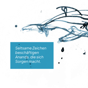 »Das blaue Geheimnis« Ein träumerisches Buch, in dem wir die Farbe Blau feiern – zwischen Himmel und Wasser.