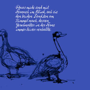 »Das blaue Geheimnis« Ein träumerisches Buch, in dem wir die Farbe Blau feiern – zwischen Himmel und Wasser.