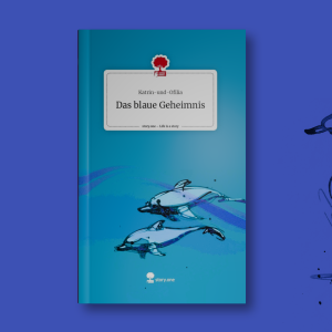 »Das blaue Geheimnis« Ein träumerisches Buch, in dem wir die Farbe Blau feiern – zwischen Himmel und Wasser.