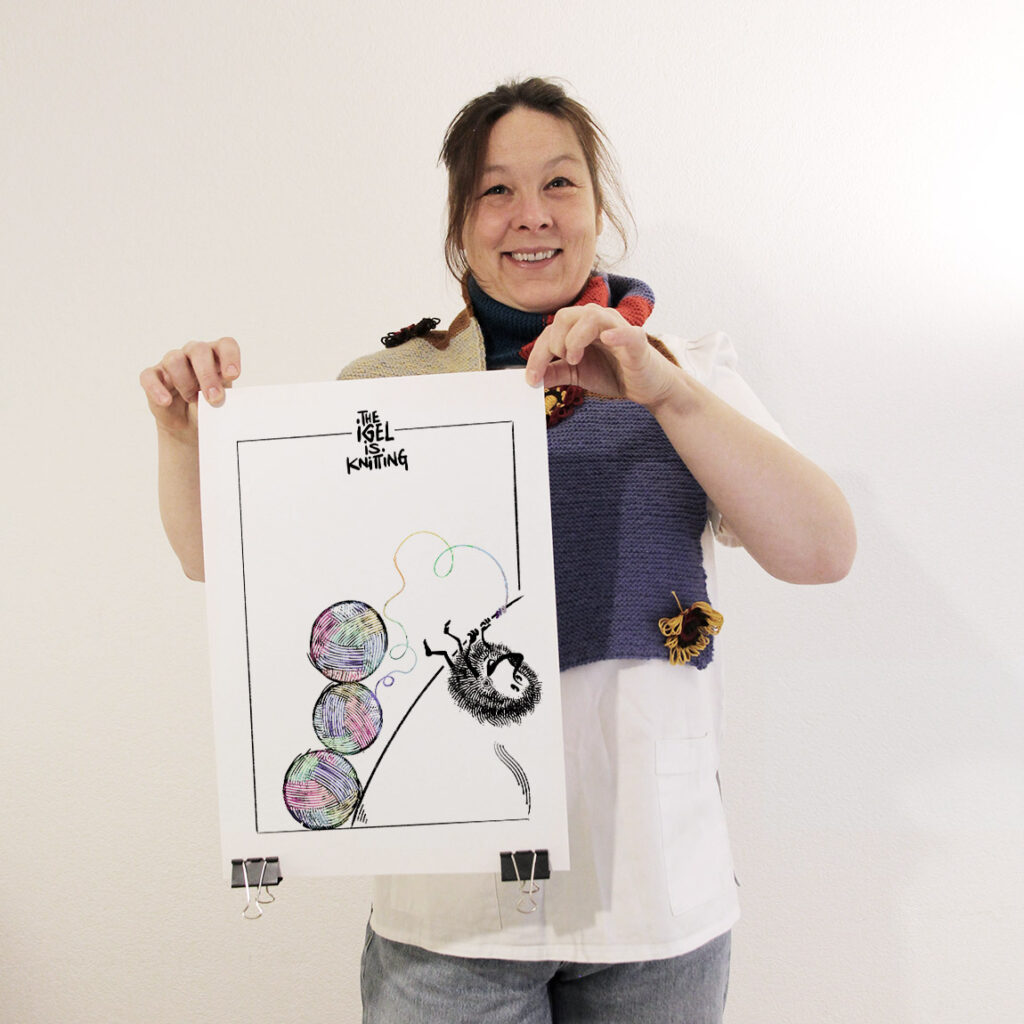 The IGEL is knitting