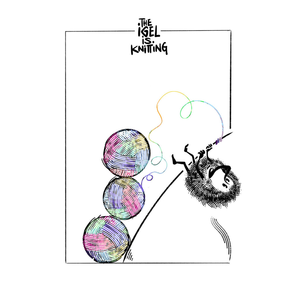 The IGEL is knitting