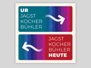 Ausstellungskonzept „Als Jagst, Bühler und Kocher noch zur Donaus flossen”