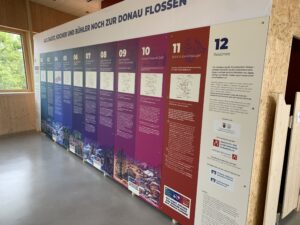 Ausstellungskonzept „Als Jagst, Bühler und Kocher noch zur Donaus flossen”