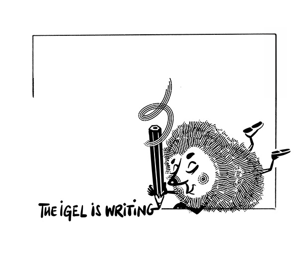 The IGEL is writing